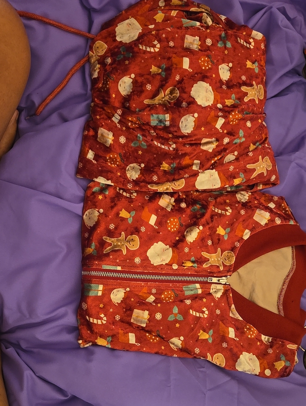 Women’s Holiday Print Pajama Set - Red